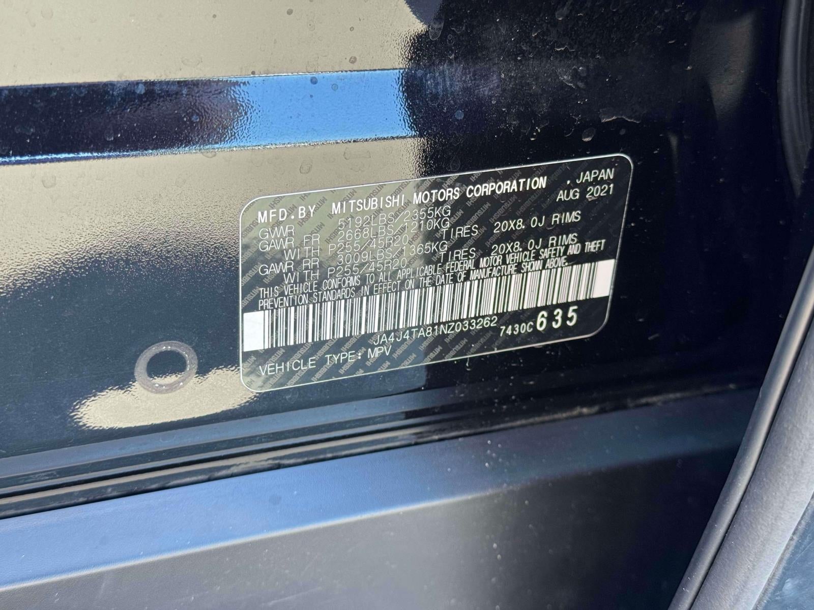2022 Mitsubishi Outlander ES 2.5 S-AWC
