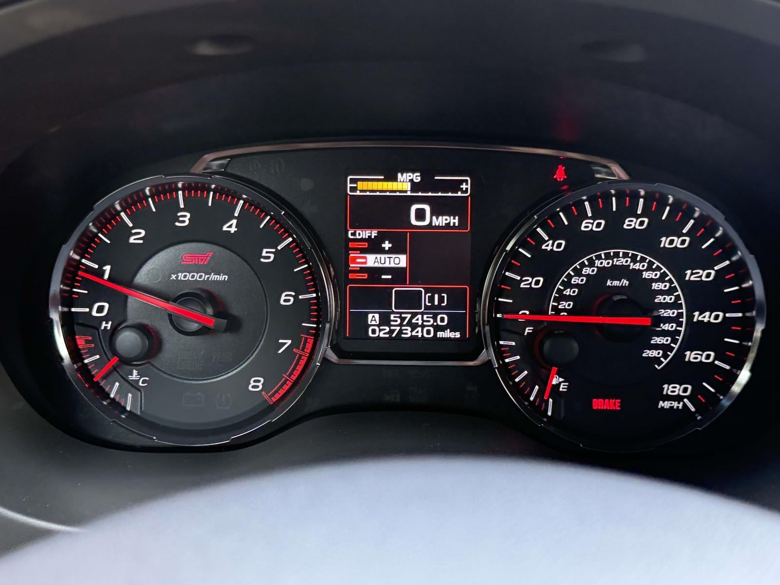 2020 Subaru WRX STI STi