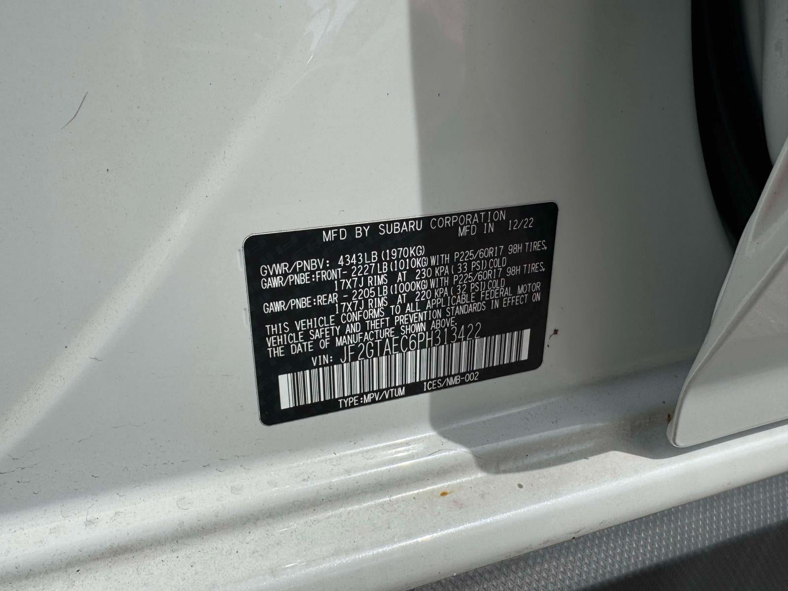 2023 Subaru Crosstrek Premium