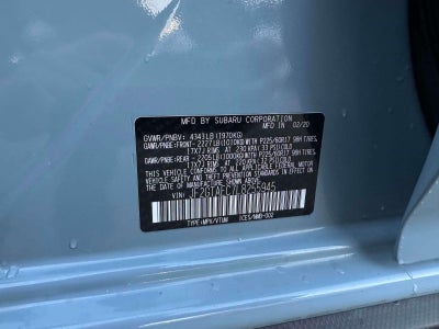 2020 Subaru Crosstrek Premium