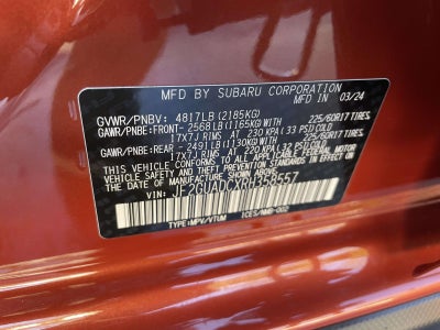 2024 Subaru Crosstrek Premium