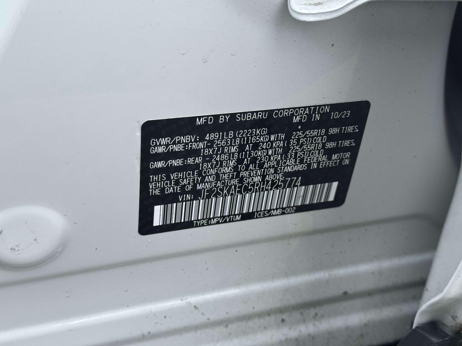 2024 Subaru Forester Sport