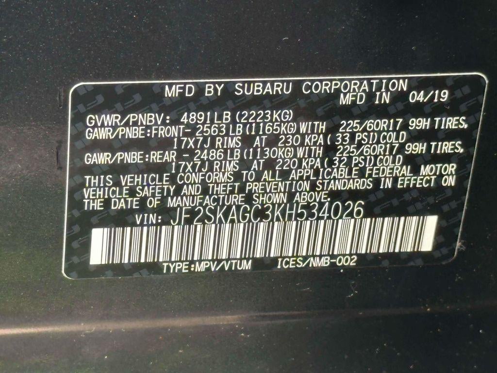 2019 Subaru Forester Premium
