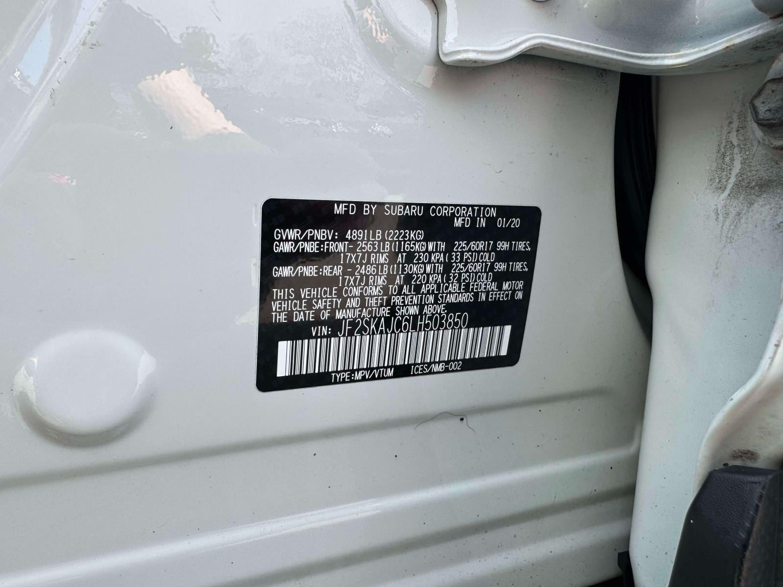 2020 Subaru Forester Premium