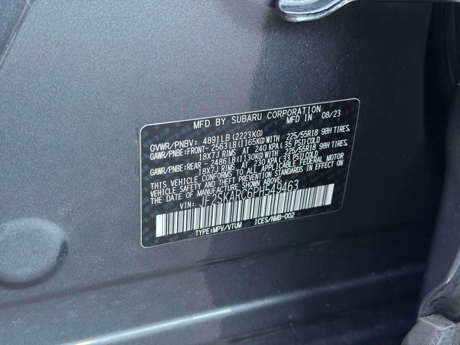 2023 Subaru Forester Touring