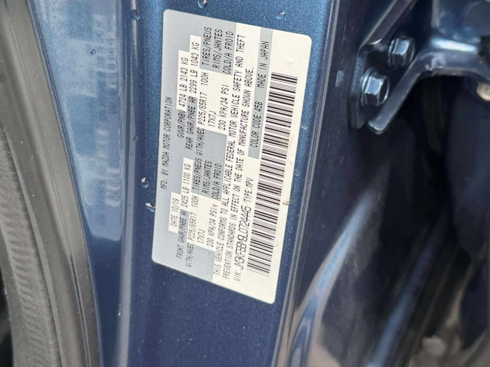 2020 Mazda Mazda CX-5 Sport