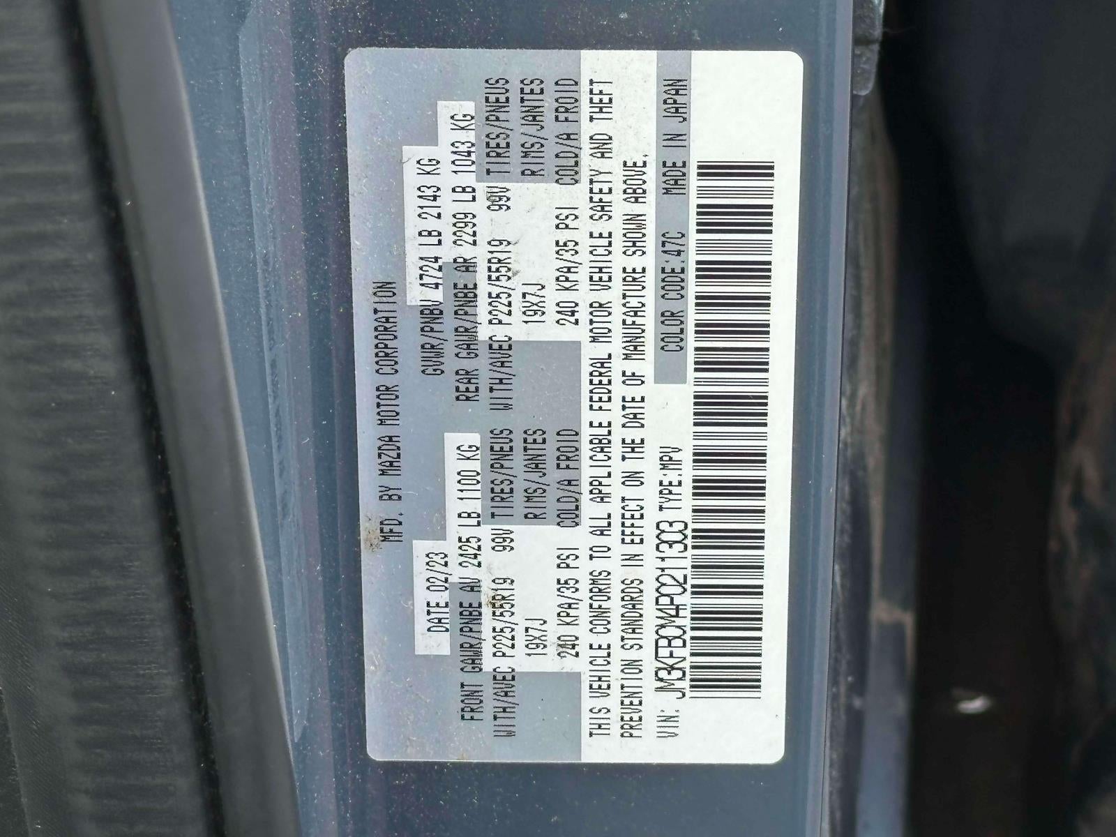 2023 Mazda Mazda CX-5 2.5 S Carbon Edition