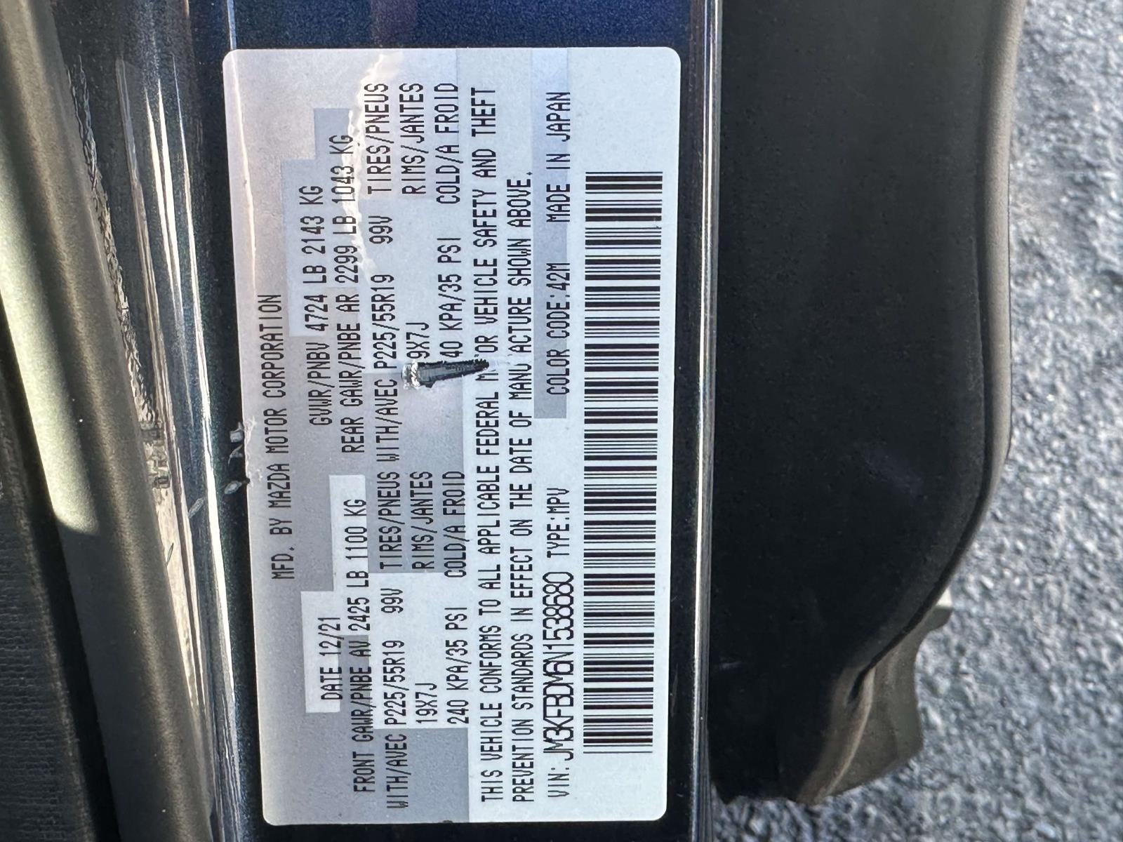 2022 Mazda Mazda CX-5 2.5 S Premium