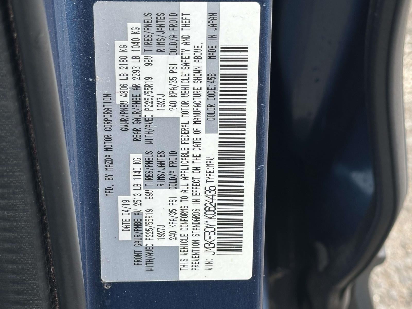 2019 Mazda Mazda CX-5 Grand Touring Reserve