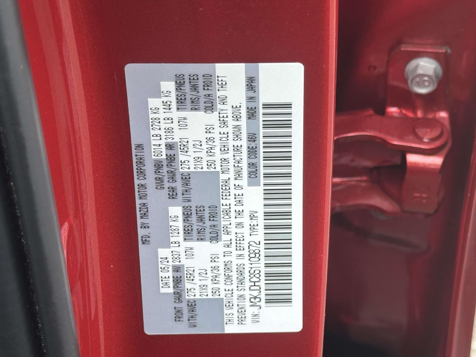 2025 Mazda Mazda CX-70 3.3 Turbo S Premium