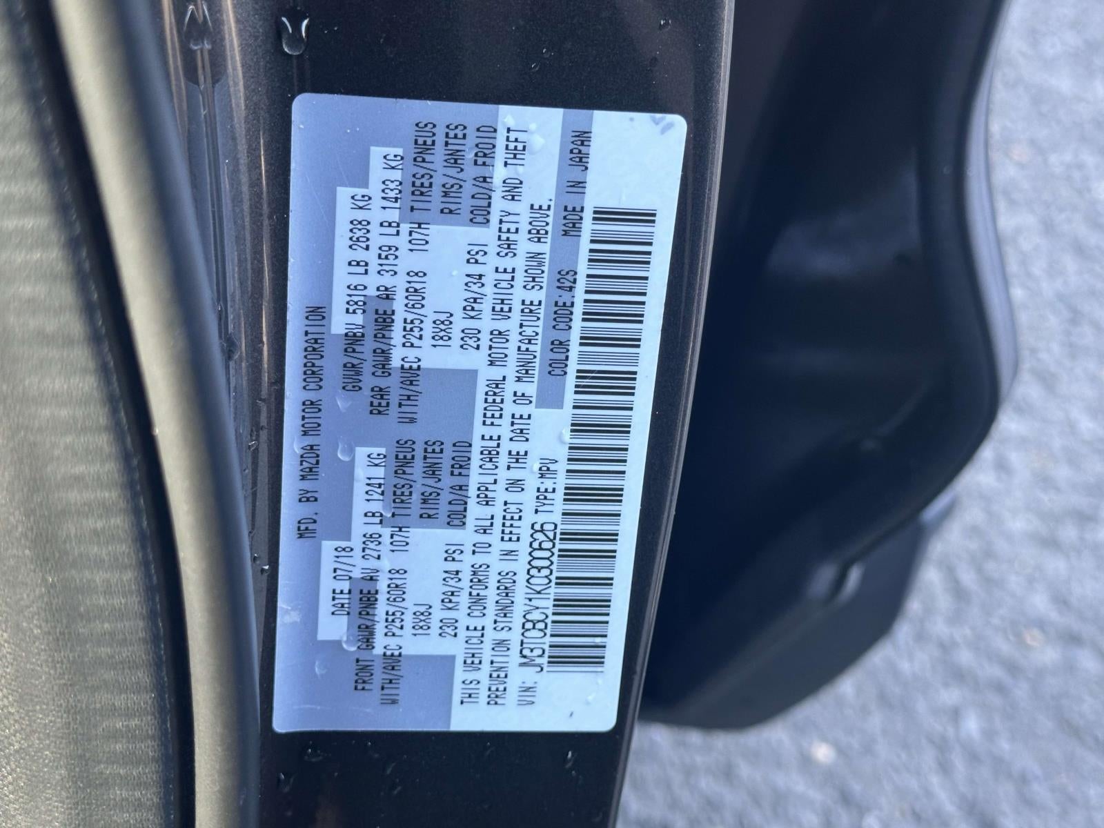 2019 Mazda Mazda CX-9 Touring