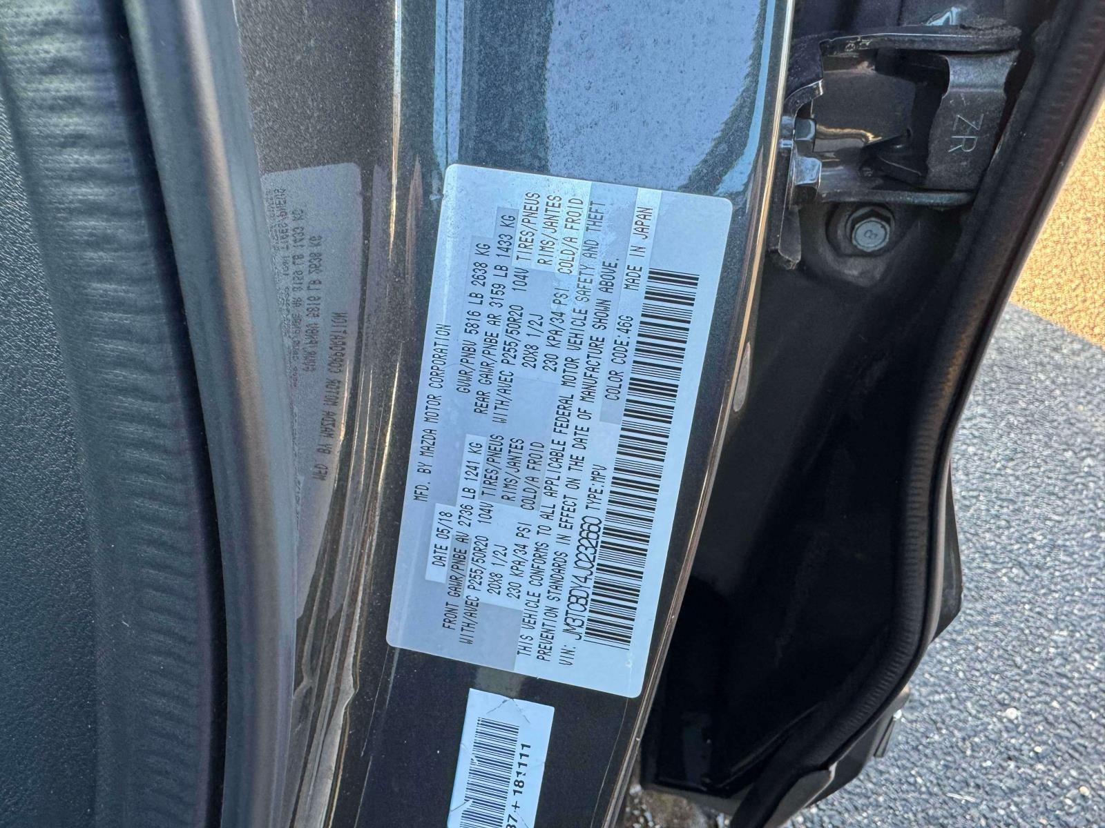 2018 Mazda Mazda CX-9 Grand Touring