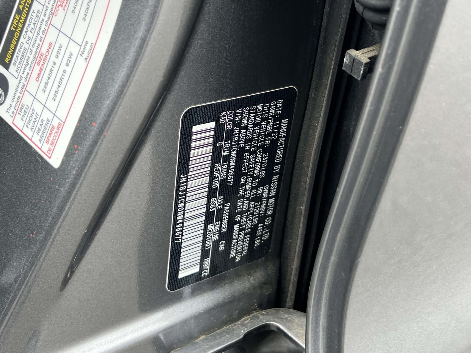 2022 Nissan Rogue Sport SL AWD Xtronic CVT