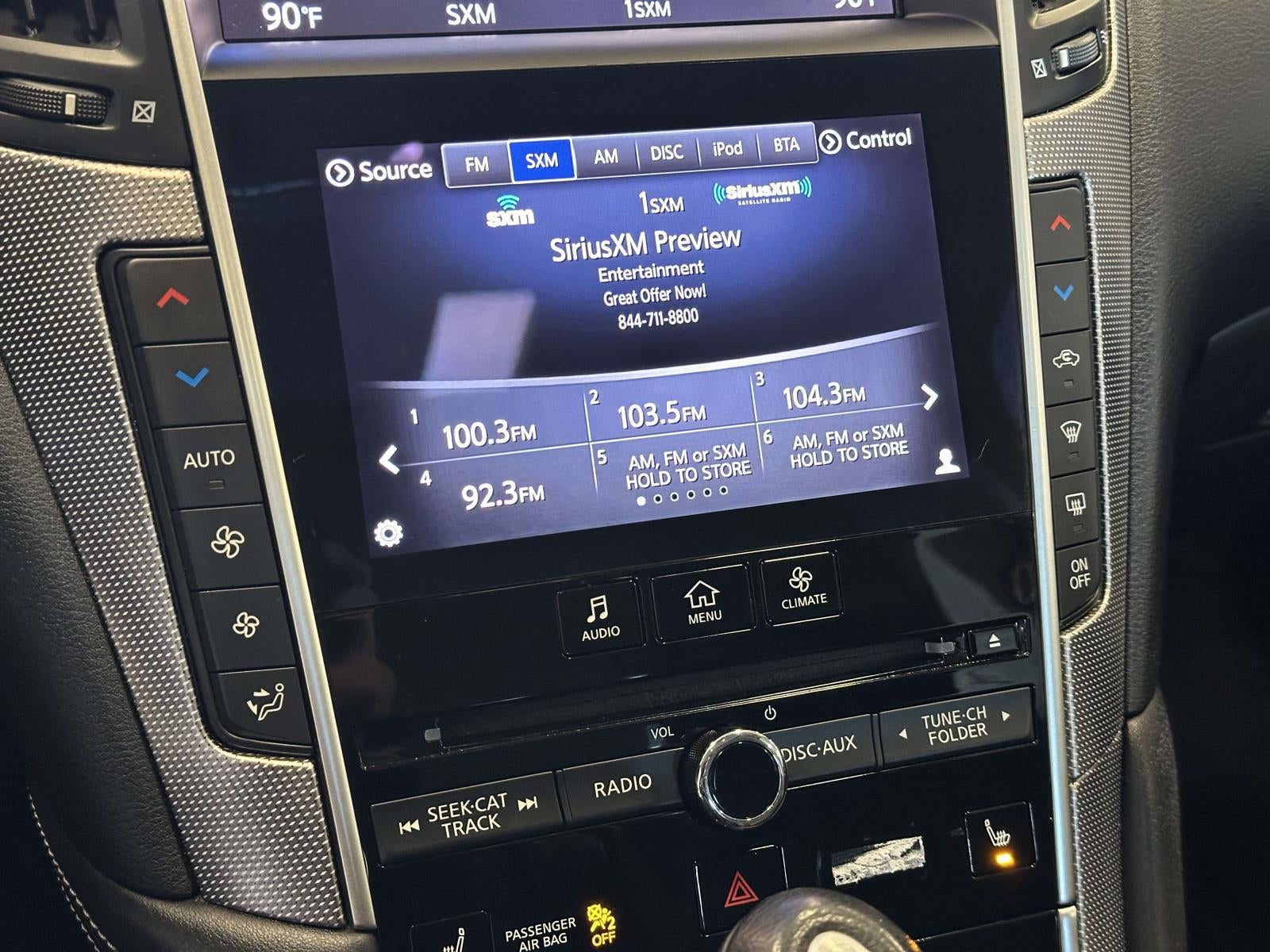 2016 INFINITI Q50 2.0t Premium