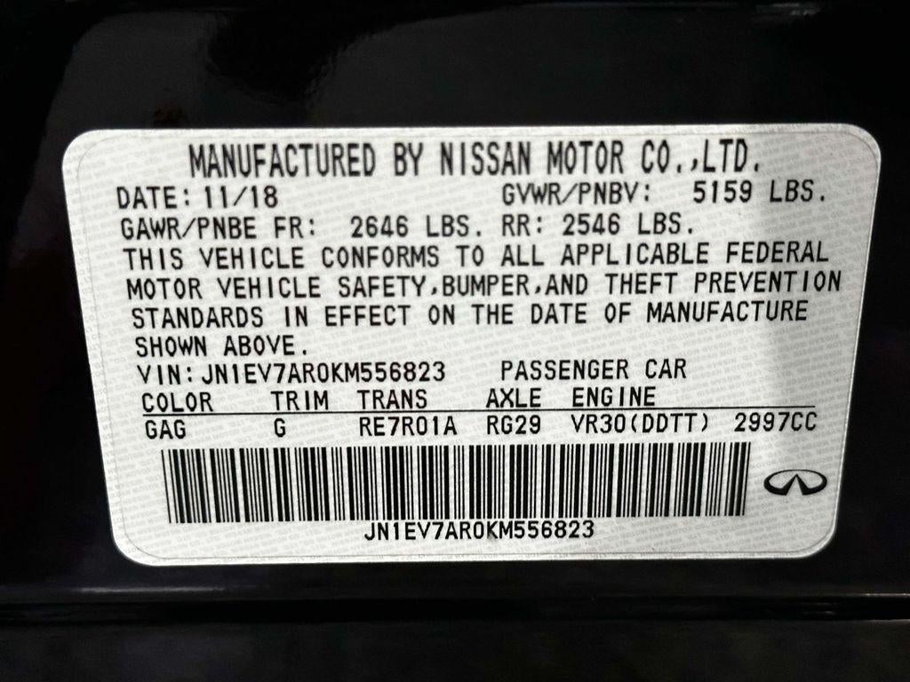 2019 INFINITI Q50 3.0t LUXE