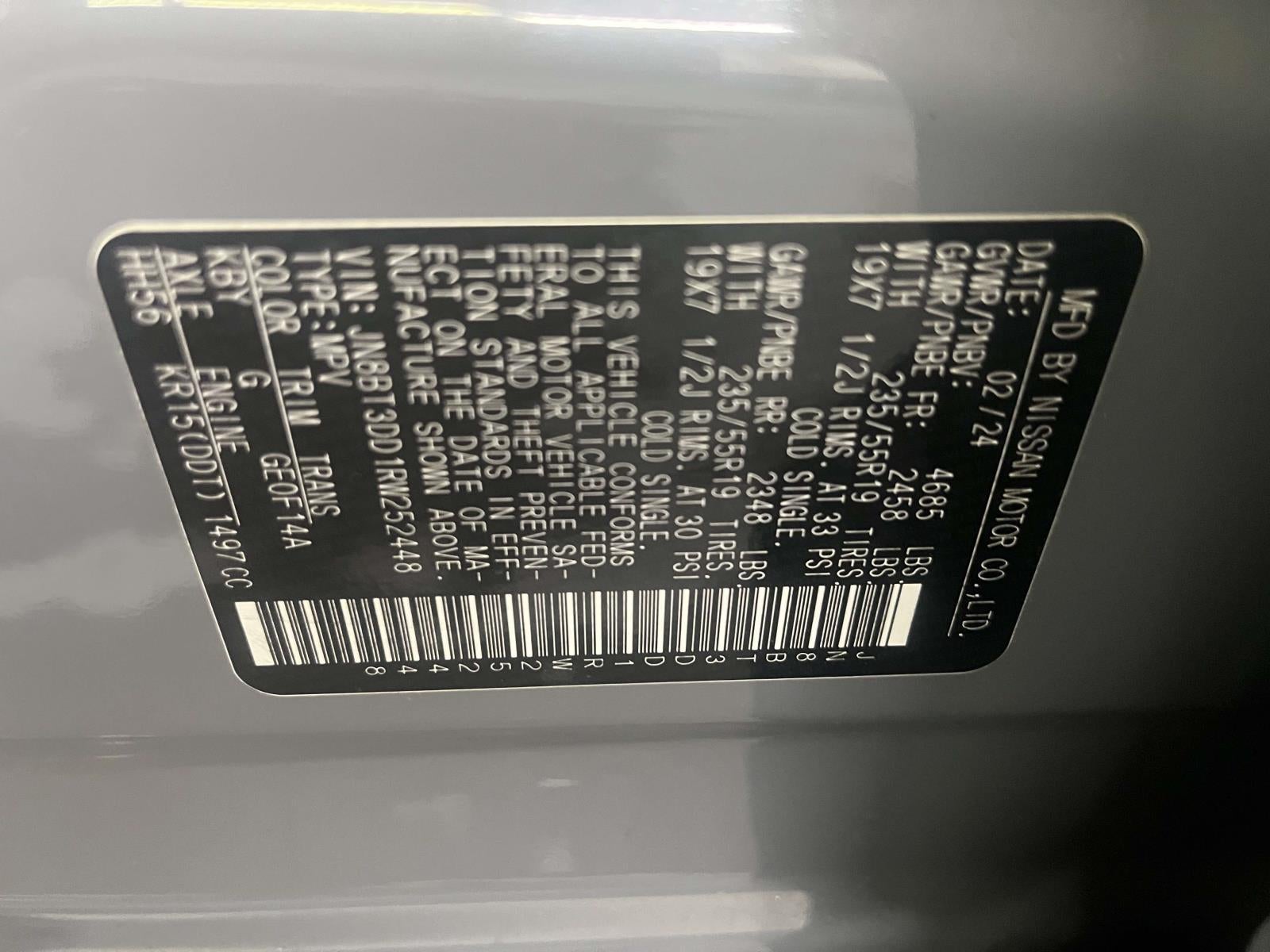 2024 Nissan Rogue Platinum Intelligent AWD