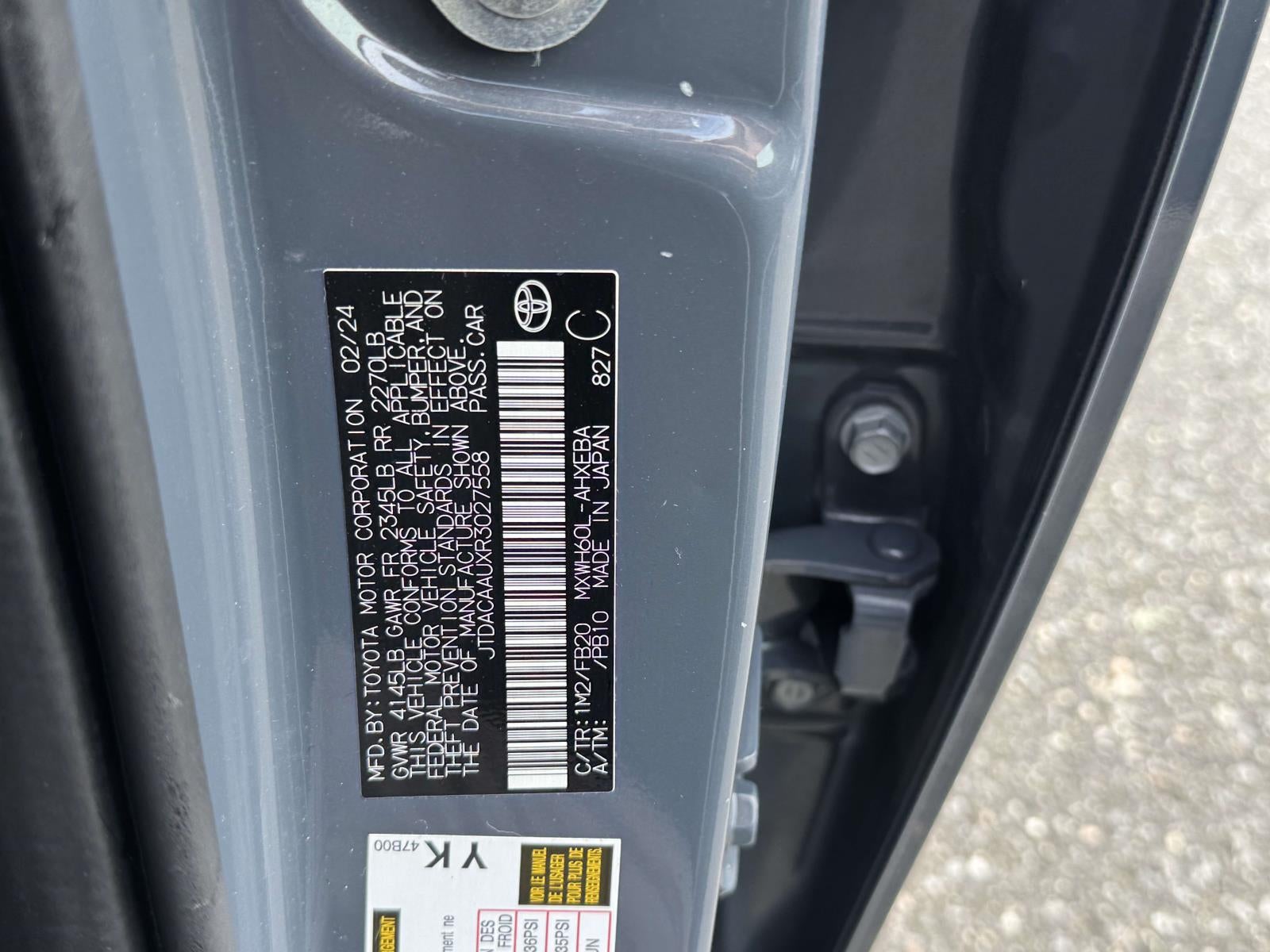 2024 Toyota Prius LE