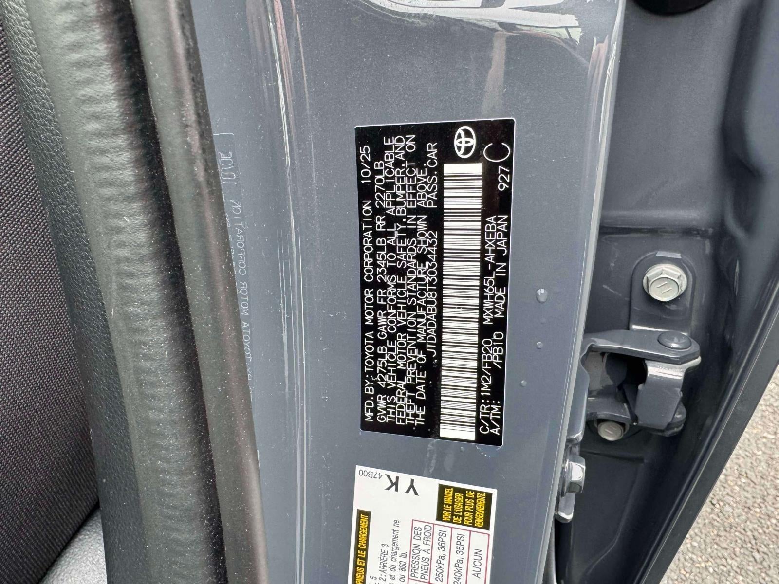 2026 Toyota Prius LE AWD-e