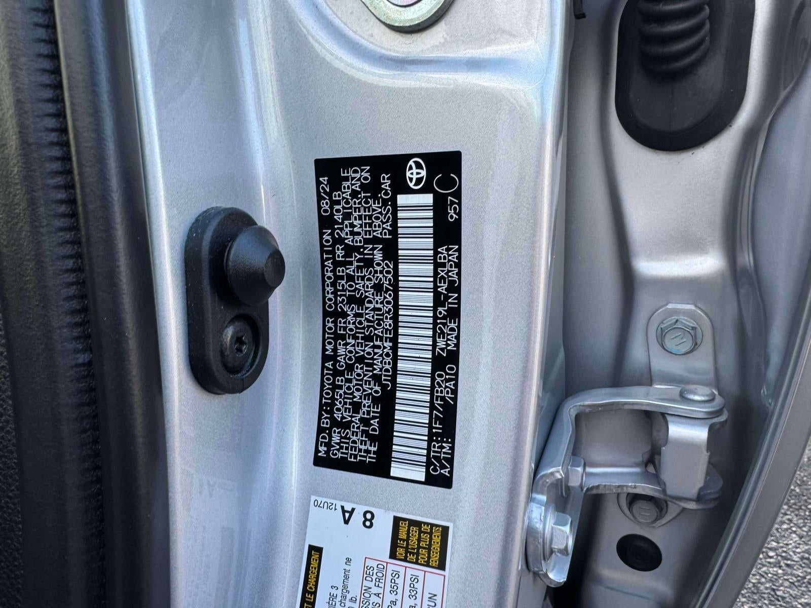 2024 Toyota Corolla Hybrid LE