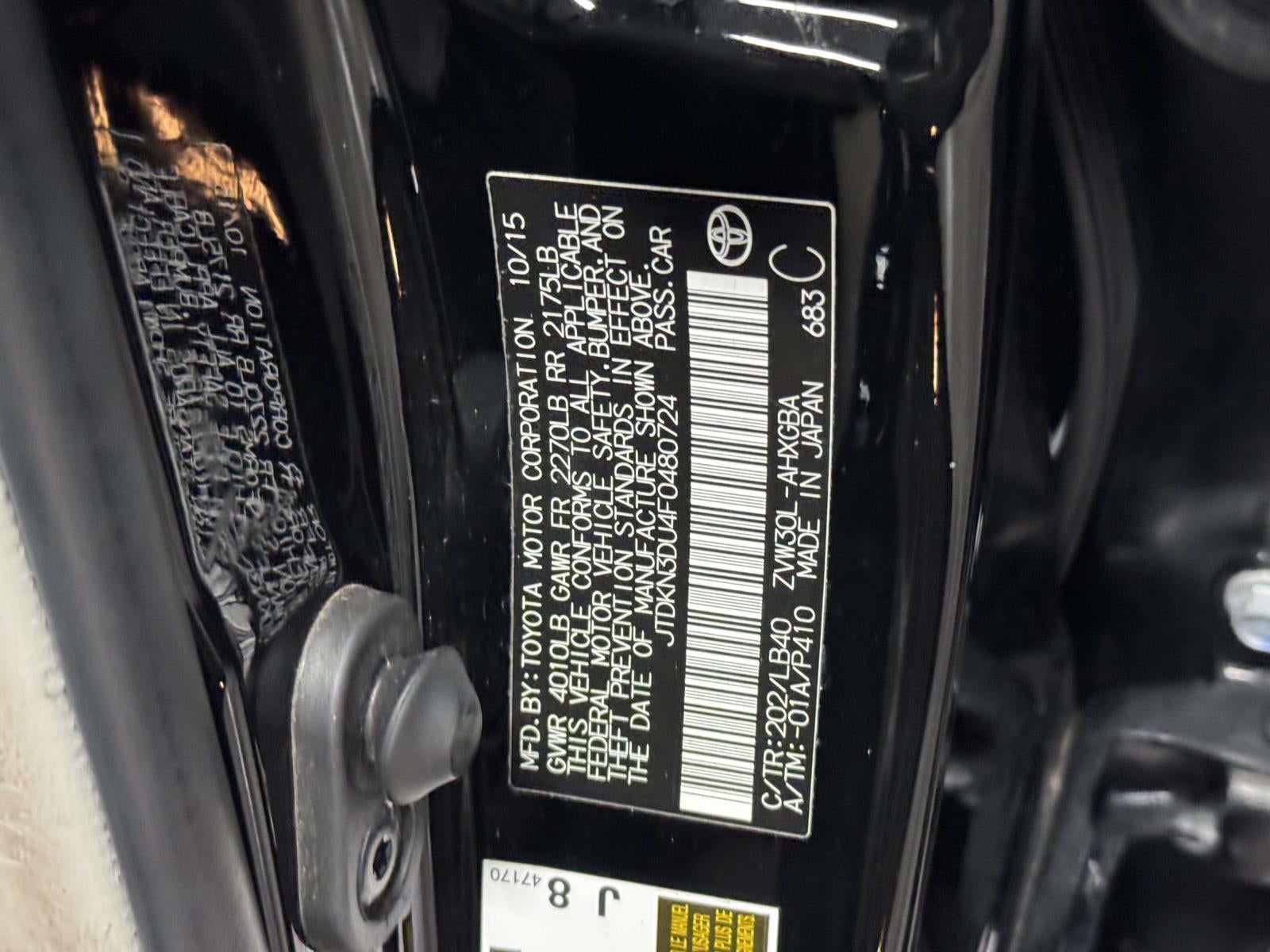 2015 Toyota Prius Four