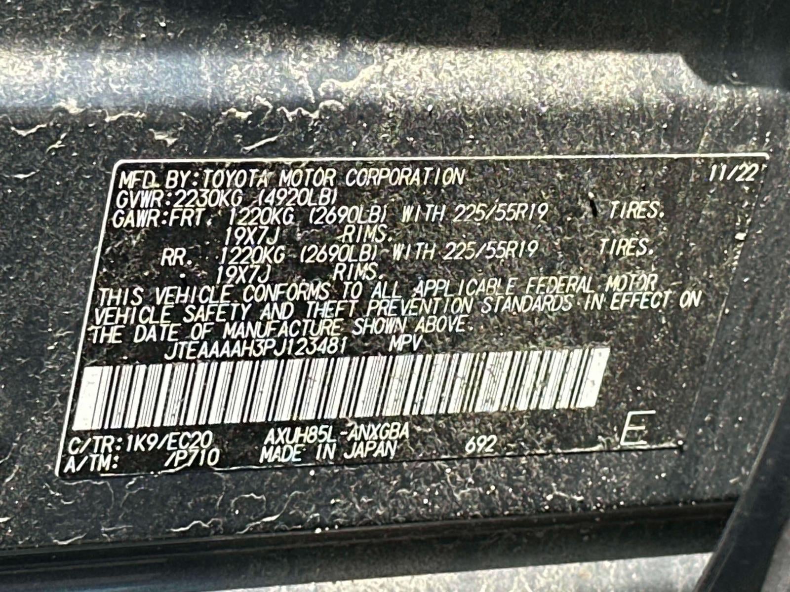 2023 Toyota Venza XLE