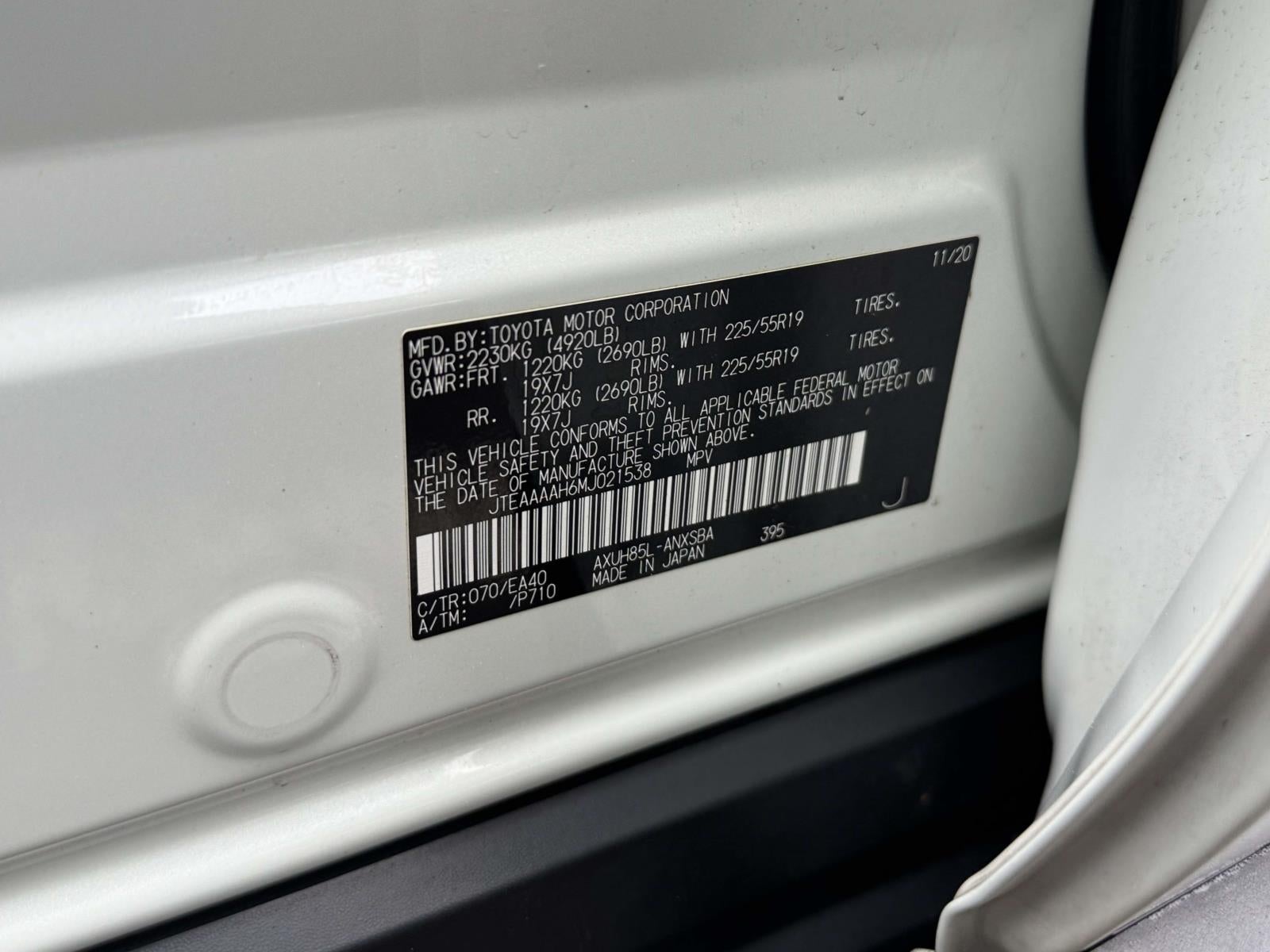 2021 Toyota Venza Limited