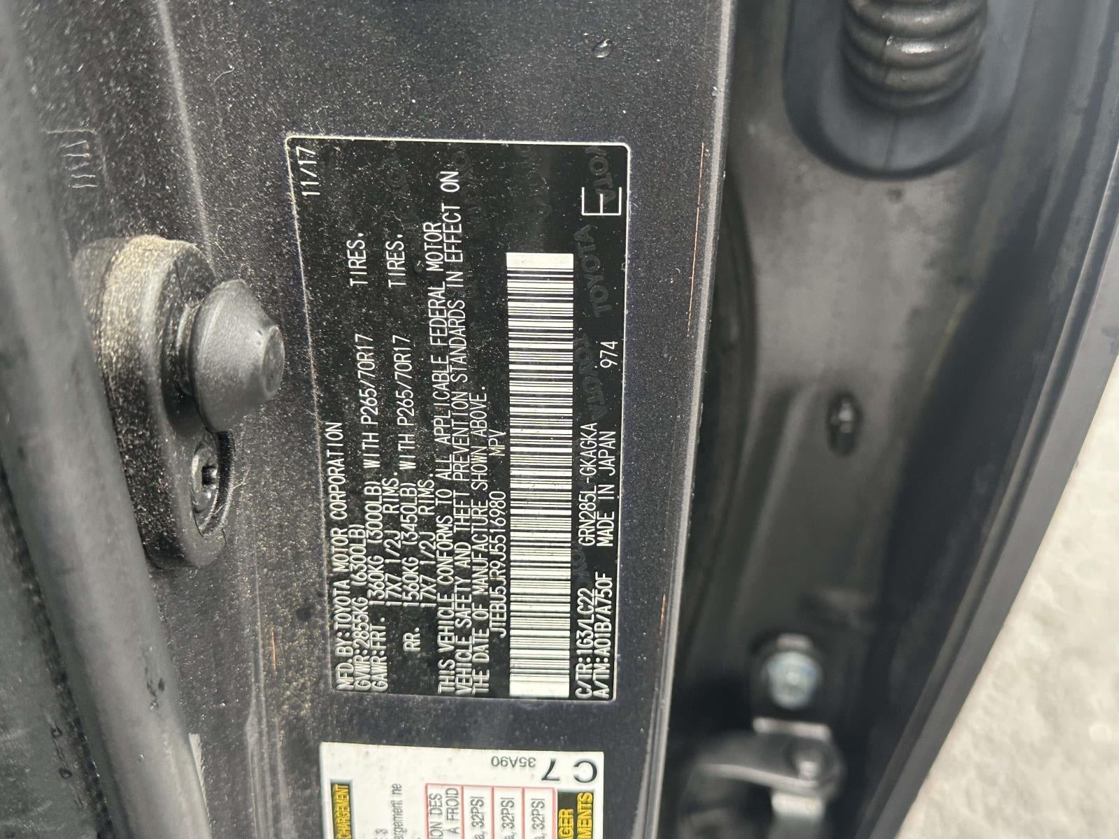 2018 Toyota 4Runner TRD Off Road Premium