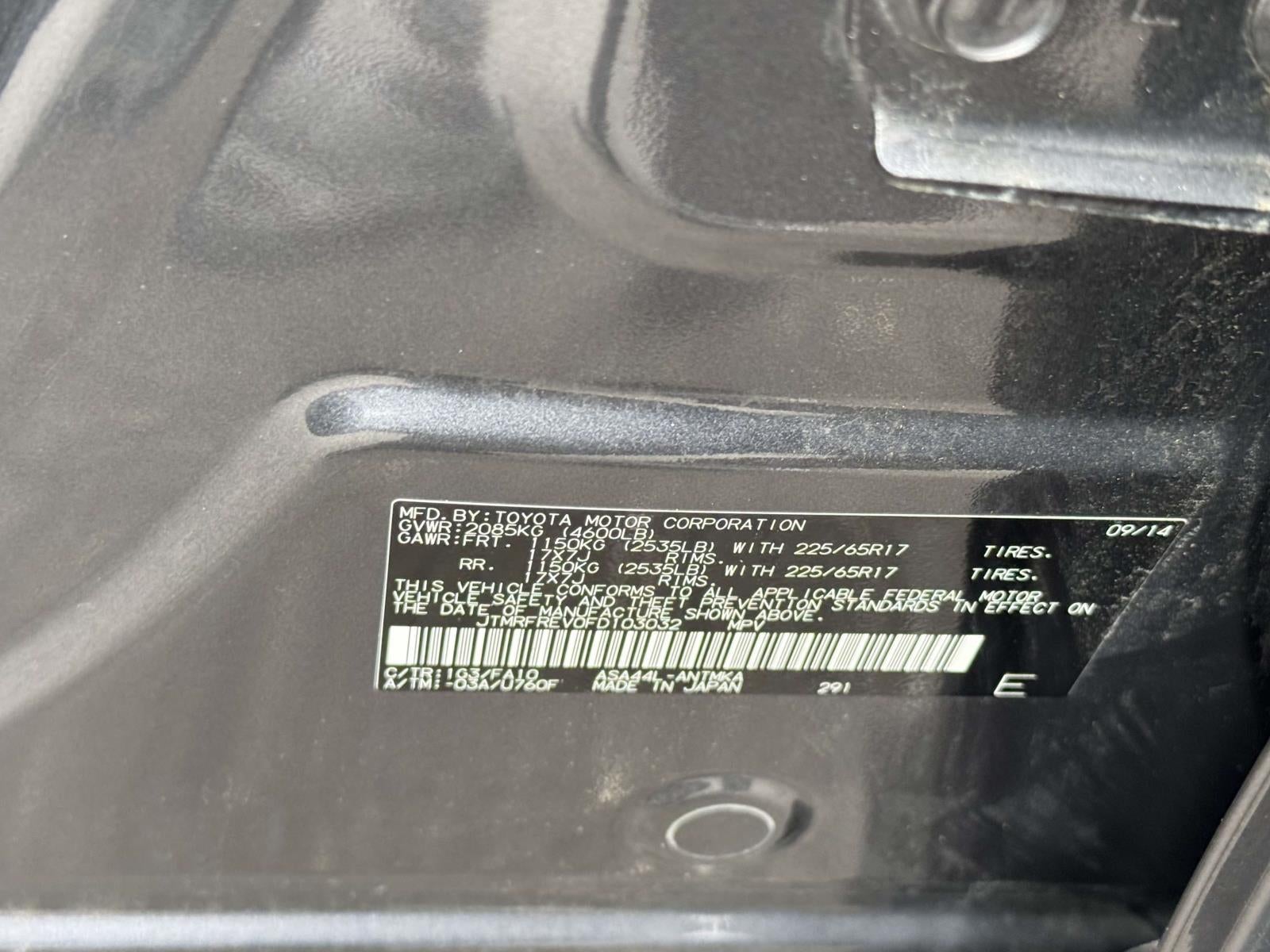 2015 Toyota RAV4 XLE