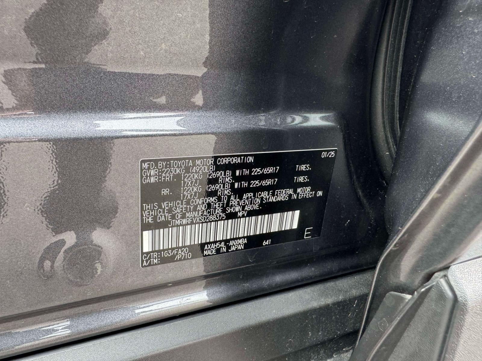 2025 Toyota RAV4 Hybrid XLE