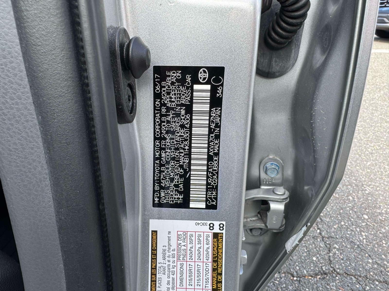 2018 Toyota Camry LE
