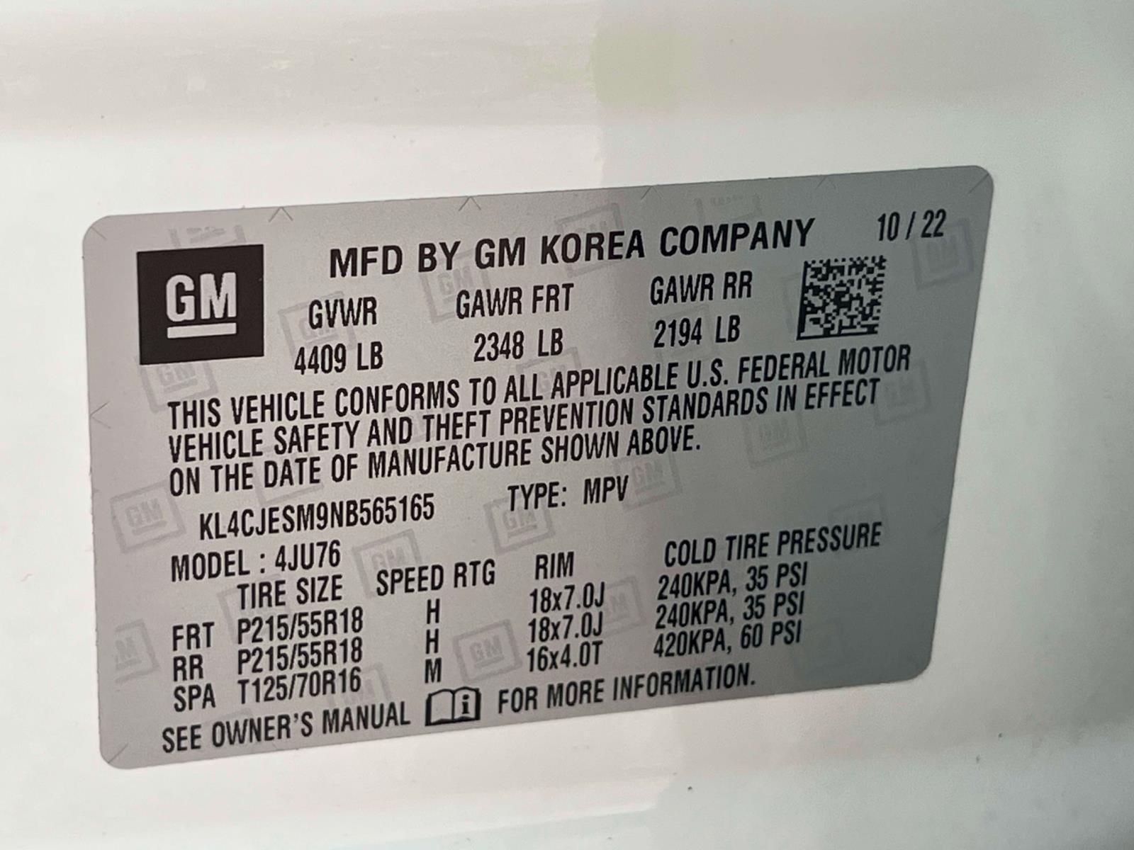 2022 Buick Encore AWD Preferred