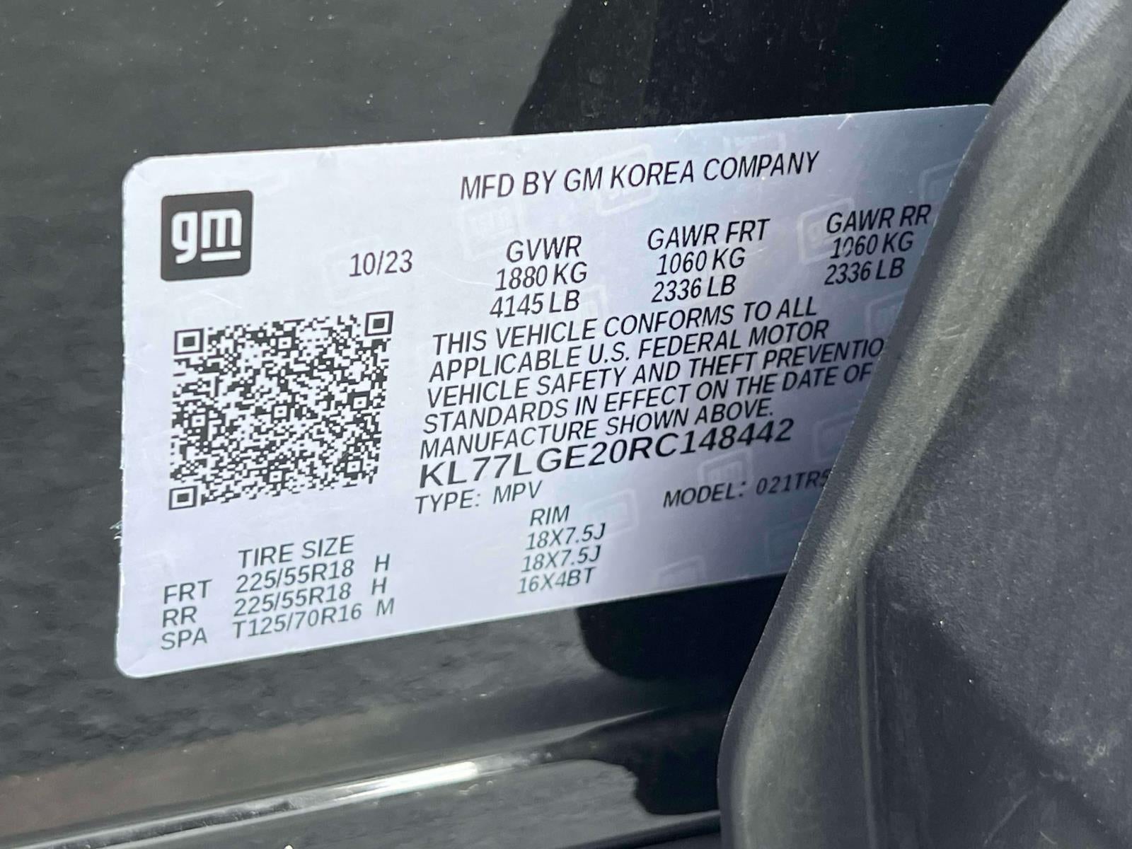 2024 Chevrolet Trax FWD 1RS