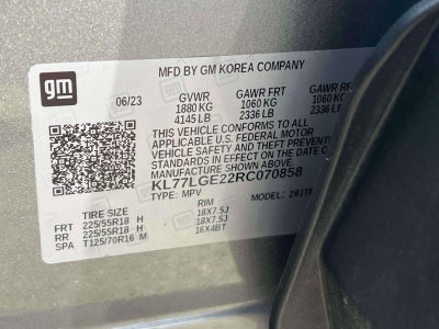 2024 Chevrolet Trax FWD 1RS