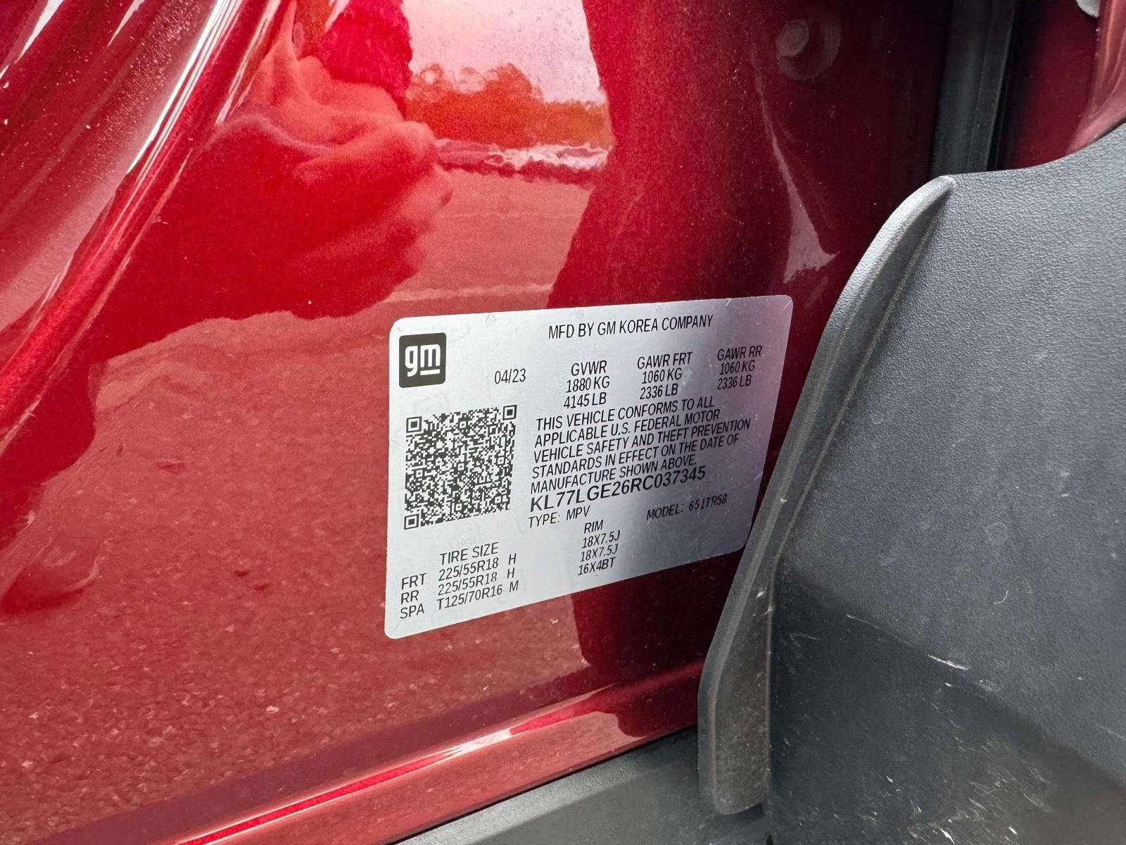 2024 Chevrolet Trax FWD 1RS