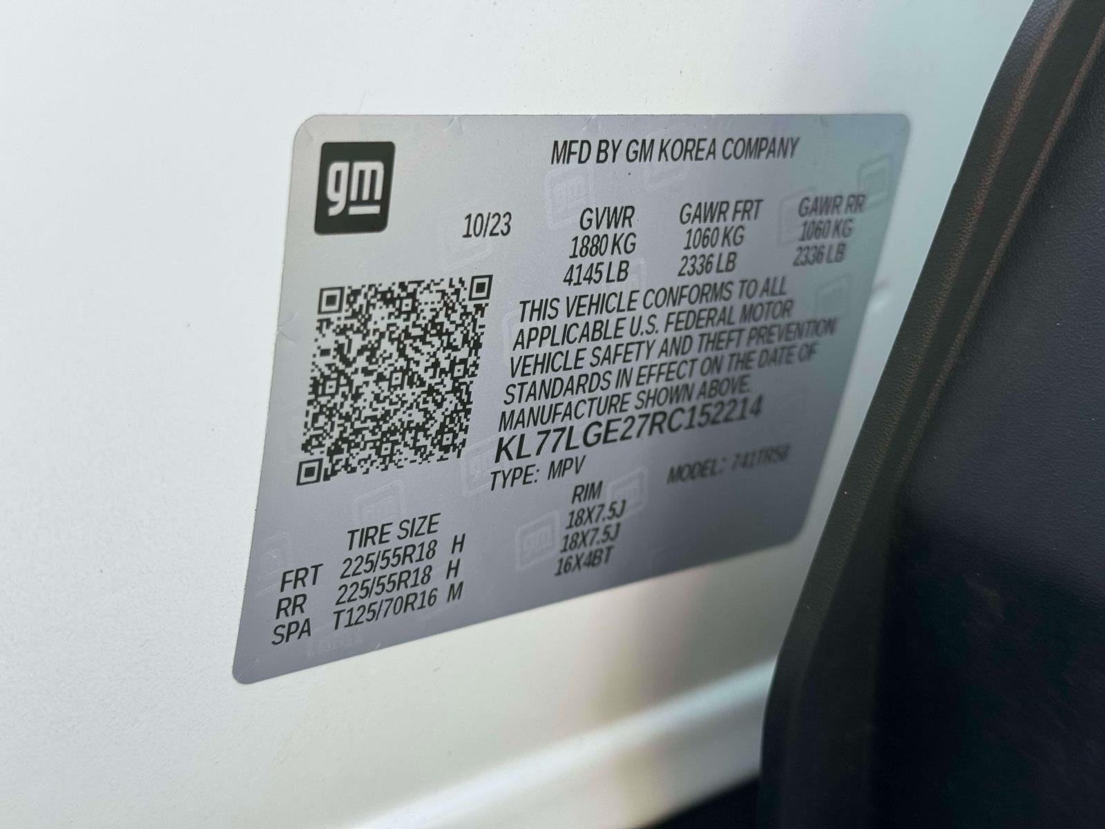 2024 Chevrolet Trax FWD 1RS