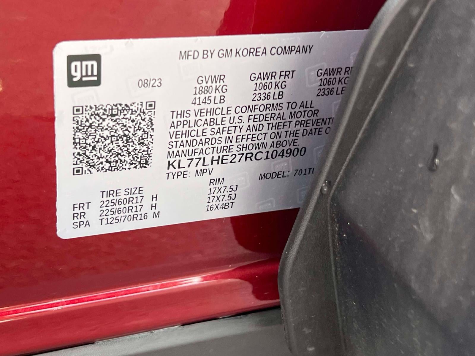 2024 Chevrolet Trax FWD LT