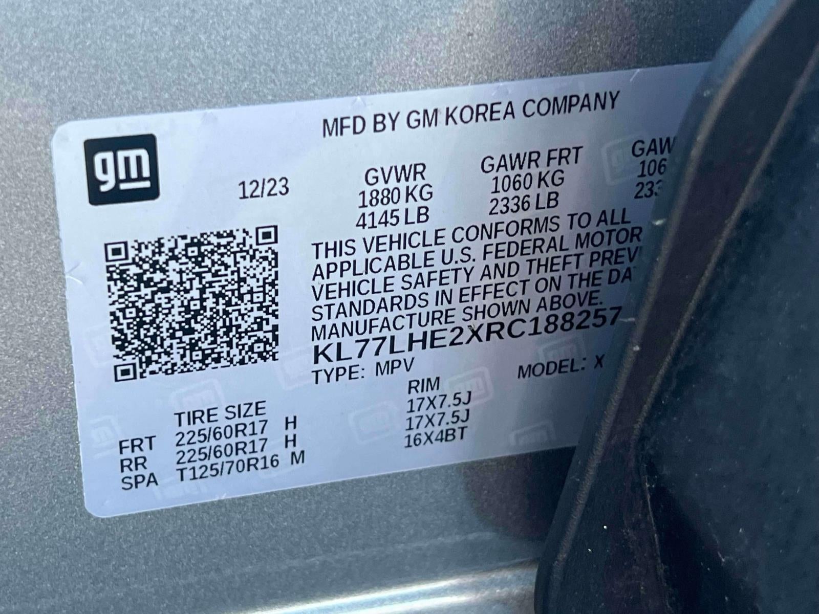 2024 Chevrolet Trax FWD LT