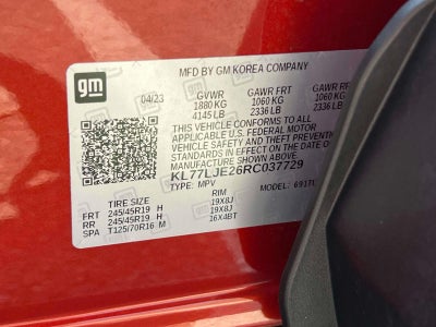 2024 Chevrolet Trax FWD 2RS
