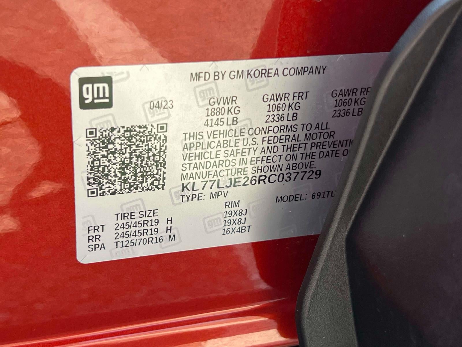 2024 Chevrolet Trax FWD 2RS