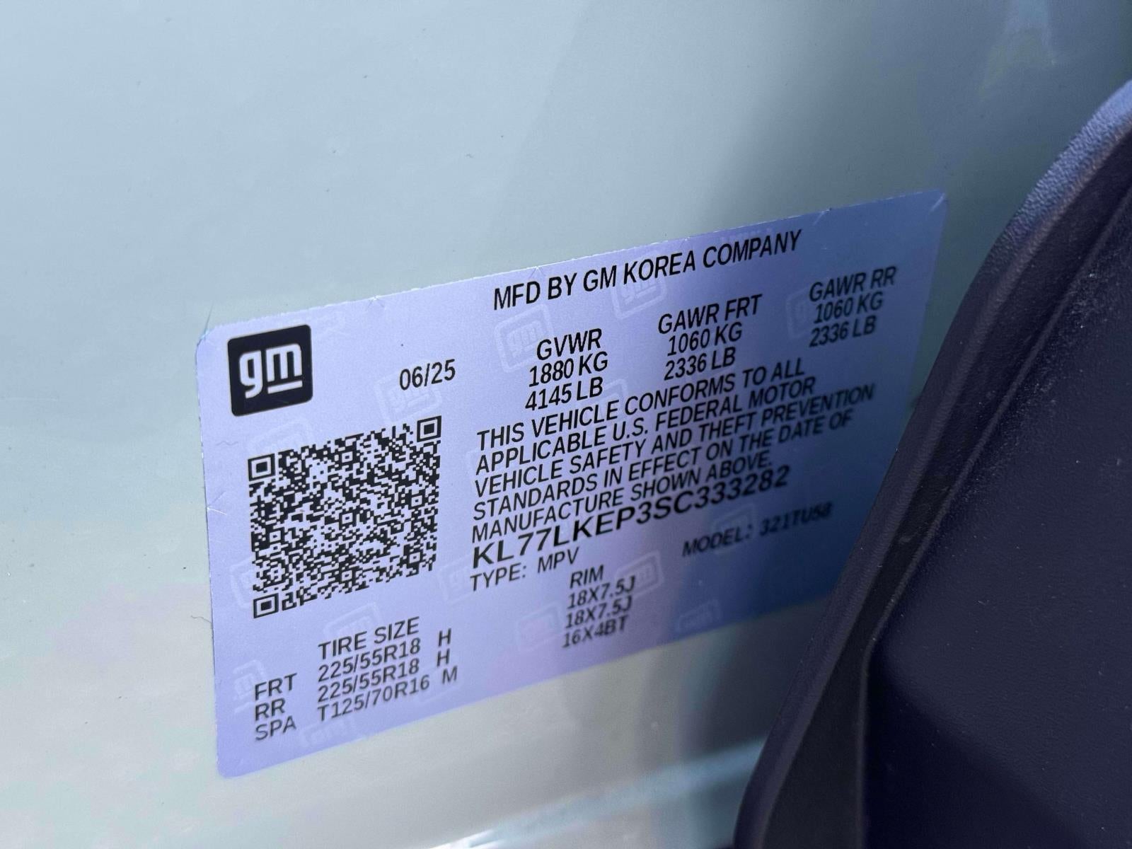 2025 Chevrolet Trax FWD ACTIV