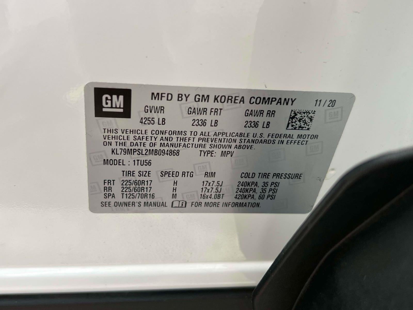 2021 Chevrolet Trailblazer FWD LT