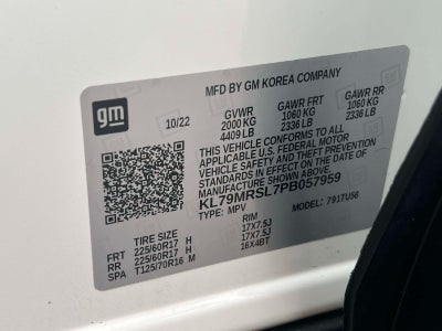 2023 Chevrolet Trailblazer AWD LT