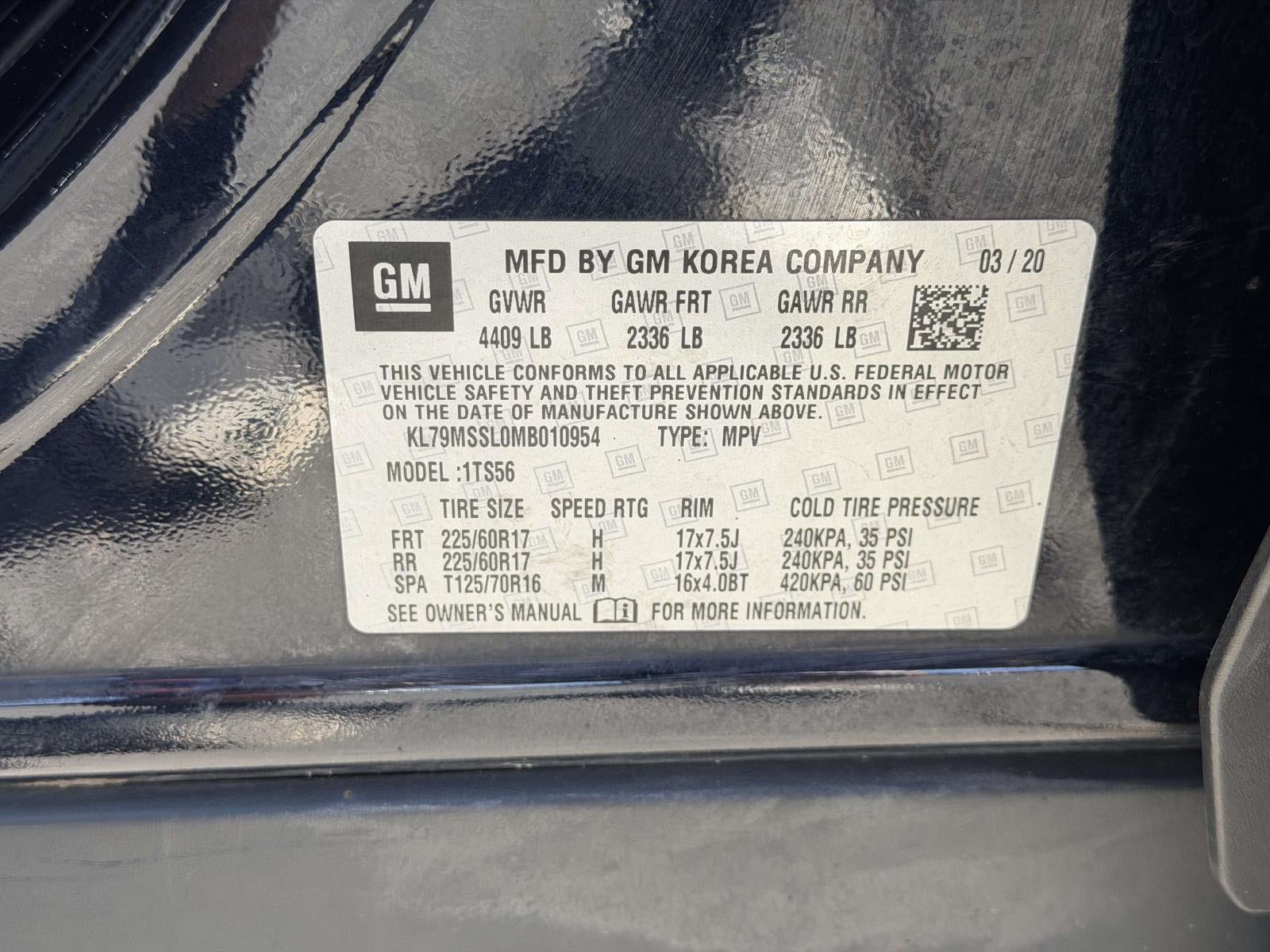 2021 Chevrolet Trailblazer AWD ACTIV