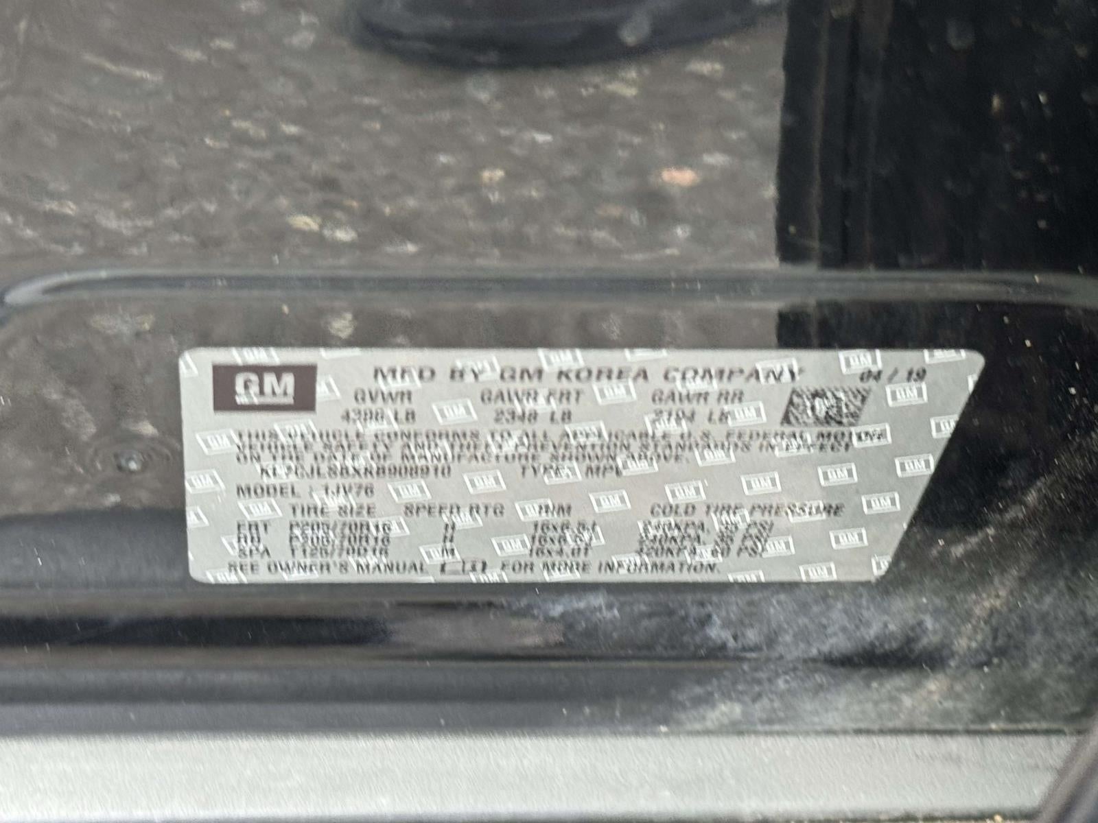 2019 Chevrolet Trax LT