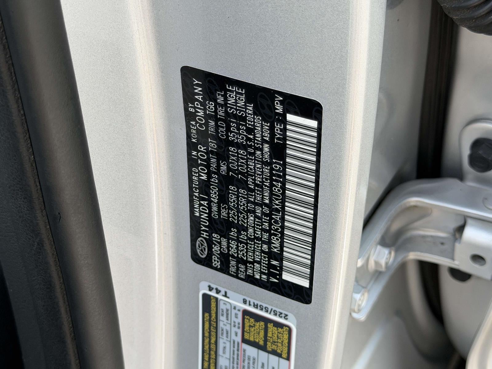 2019 Hyundai Tucson SEL
