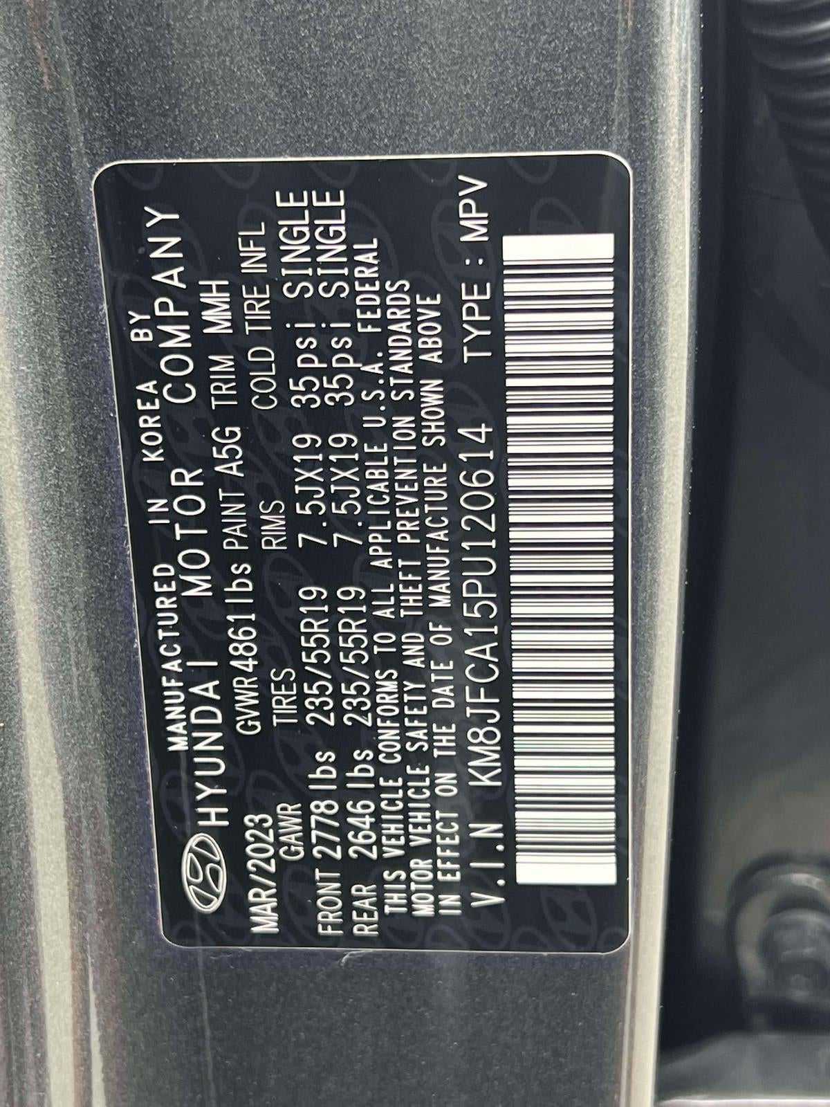 2023 Hyundai Tucson Hybrid SEL Convenience