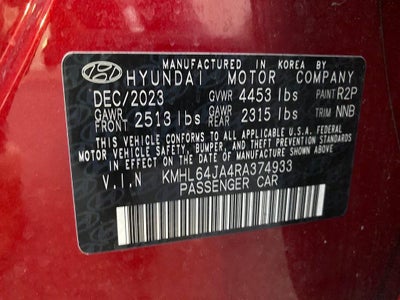 2024 Hyundai Sonata SEL