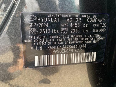 2025 Hyundai Sonata SEL