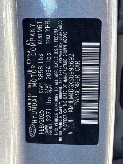 2025 Hyundai Elantra SEL Sport