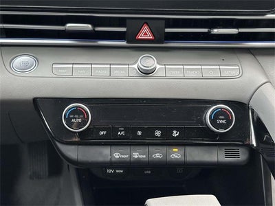 2024 Hyundai Elantra Hybrid Blue